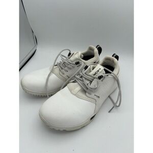 TRUE Linkswear Shoes Mens Size 8.5 White Golf Walking Sneakers Comfort Spikeless